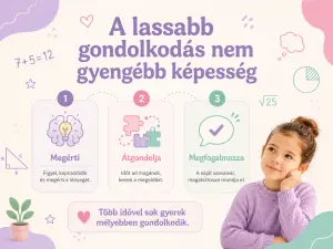 Lassabban gondolkodik a gyermeked matekból? Nem biztos, hogy a képességeivel van baj