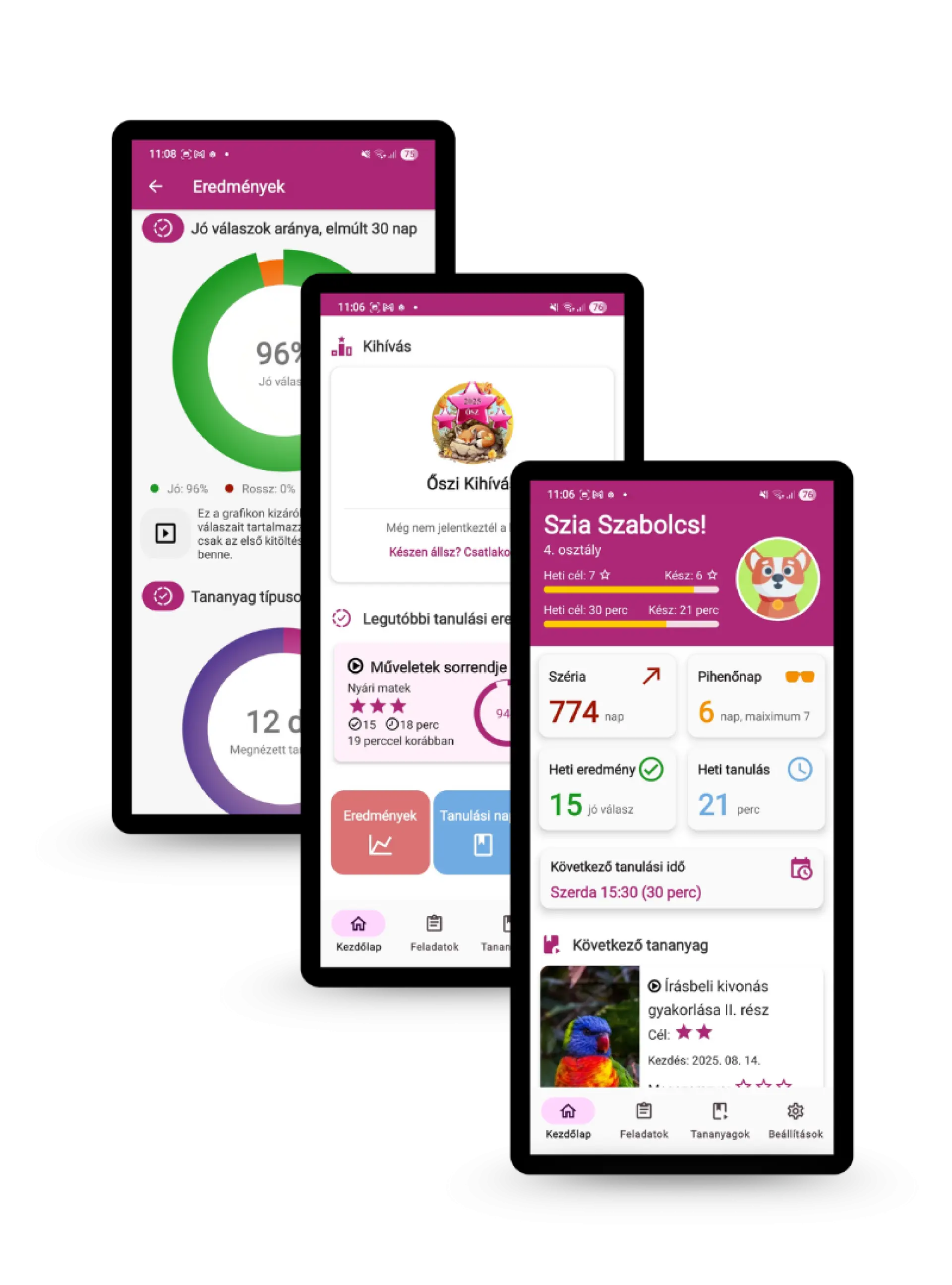 diák lehetőségek az appban