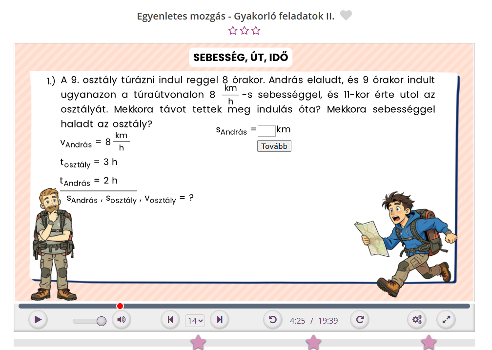 Gyakorló  a 7. osztályos tananyagban