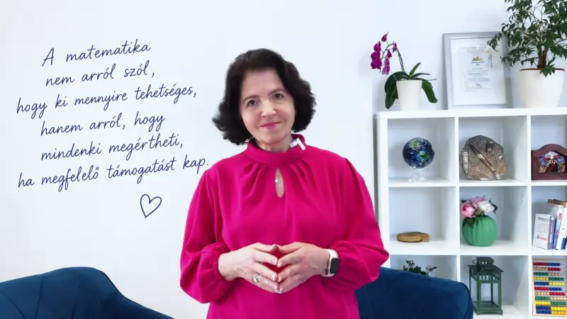Baloghné Békési Beáta, a Matek Oázis alapítója – Femina-interjú a matekszorongásról