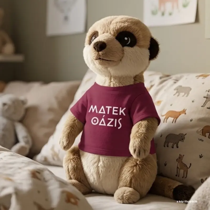 Új Matek Oázis kabala plüssfigura