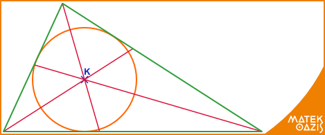 Háromszög beírt kör