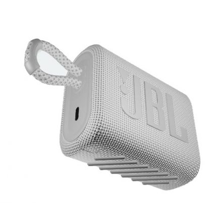 JBL GO3 Bluetooth hangszóró (fehér) (JBLGO3WHT)