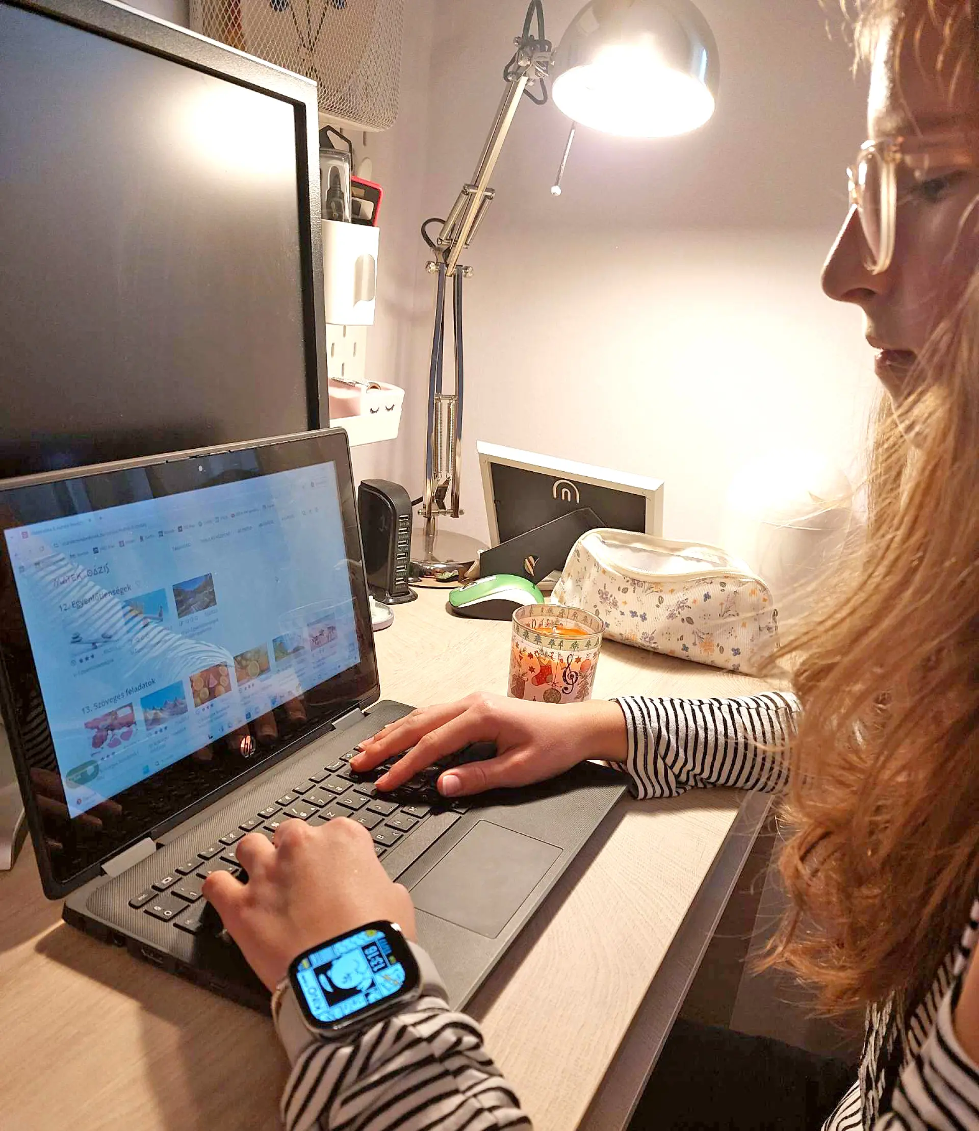 Galántai Réka, tanuló