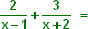Algebrai törtek összeadása